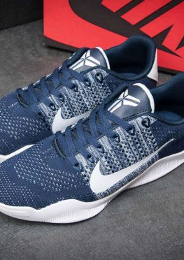 Кроссовки мужские в стиле Nike Kobe 11, синий (1003-4),  [  42 (последняя пара)  ]