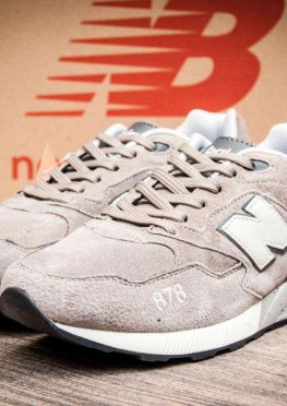 Кроссовки мужские в стиле New Balance 878, бежевые (1042-2),  [  41 44  ]