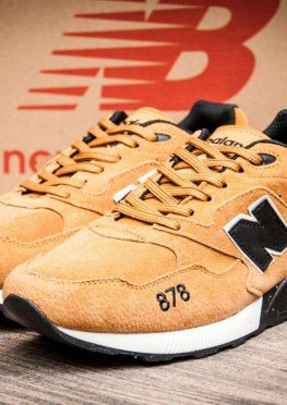 Кроссовки мужские в стиле New Balance 878, рыжий (1042-3),  [  44 (последняя пара)  ]