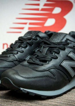 Кроссовки мужские в стиле New Balance 1300, черные (1062-3),  [  42 (последняя пара)  ]