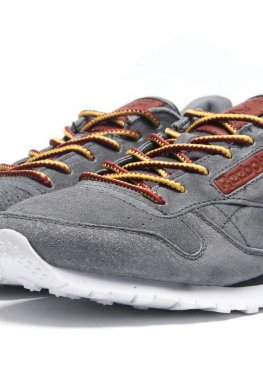 Кроссовки мужские в стиле Reebok Classic, серые (1074-4),  [  43 44  ]