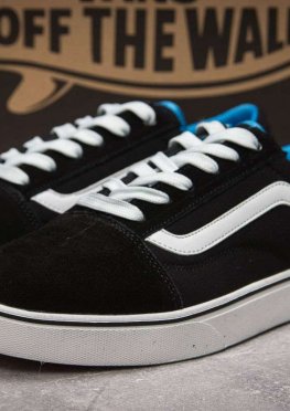 Кроссовки мужские Vans Old Skool, черные (11036),  [  41 43  ]