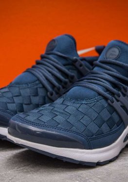 Кроссовки мужские в стиле Nike Air Presto, темно-синий (11066),  [  44 45  ]