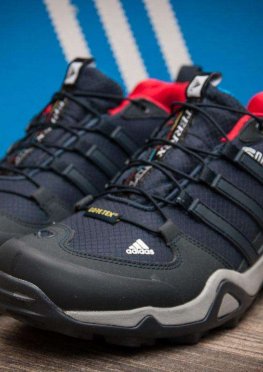 Кроссовки мужские в стиле Adidas Terrex Swift, темно-синий (11202),  [  42 (последняя пара)  ]