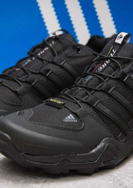 Кроссовки мужские в стиле Adidas Terrex Swift, черные (11205),  [  41 (последняя пара)  ]