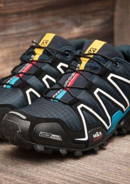 Кроссовки мужские Salomon Speedcross 3, темно-синий (11221),  [  43 (последняя пара)  ]