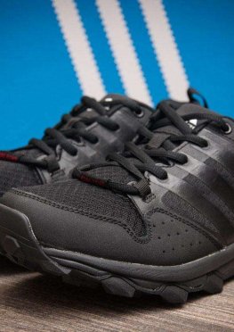 Кроссовки мужские в стиле Adidas Terrex Gore Tex, черные (11343),  [  41 44 45 46  ]