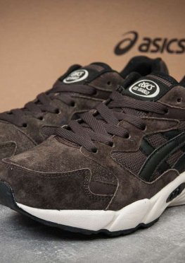 Кроссовки мужские Asics  Gel Diablo, коричневые (11782),  [  44 (последняя пара)  ]