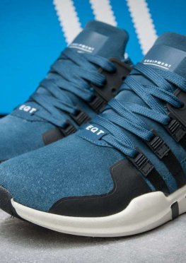 Кроссовки мужские в стиле Adidas  EQT ADV/91-16, синий (11995),  [  41 42 43 44  ]