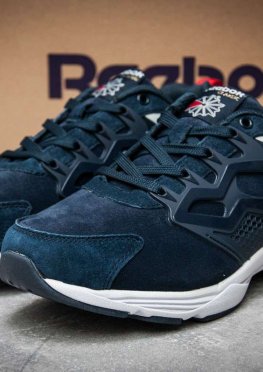 Кроссовки мужские в стиле Reebok  Fury Adapt, темно-синий (12136),  [  41 (последняя пара)  ]