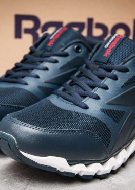 Кроссовки мужские в стиле Reebok  Zignano, темно-синий (12243),  [  41 43 44 45  ]