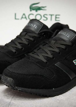 Кроссовки мужские Lacoste  L.Ight Trf5, черные (12271),  [  42 43 45  ]