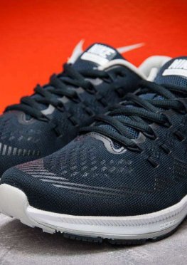 Кроссовки мужские в стиле Nike Zoom All Out 3, темно-синий (12732),  [  44 (последняя пара)  ]