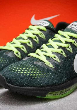 Кроссовки мужские в стиле Nike Zoom All Out, зеленые (12965),  [  43 44  ]