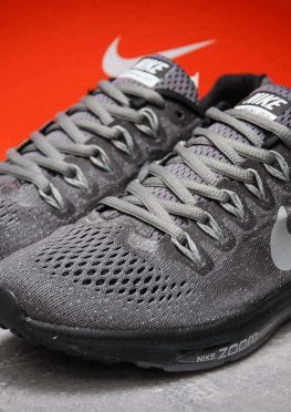 Кроссовки мужские в стиле Nike Zoom All Out, серые (12966),  [  44 (последняя пара)  ]