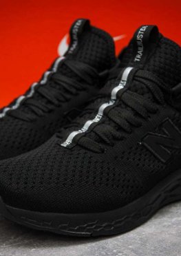 Кроссовки мужские в стиле New Balance Trailbuster, черные (13041),  [  41 (последняя пара)  ]