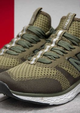 Кроссовки мужские в стиле New Balance Trailbuster, хаки (13043),  [  41 44  ]