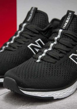 Кроссовки мужские в стиле New Balance Trailbuster, черные (13044),  [  41 44  ]