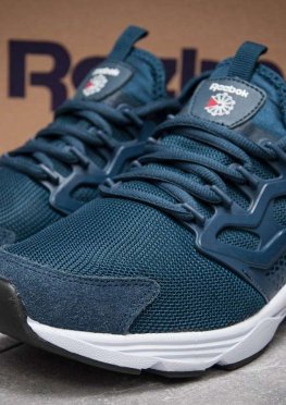 Кроссовки мужские в стиле Reebok Fury Adapt, синий (13103),  [  42 (последняя пара)  ]