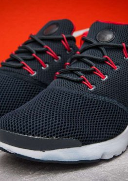 Кроссовки мужские в стиле Nike Air Presto, темно-синий (13293),  [  44 (последняя пара)  ]