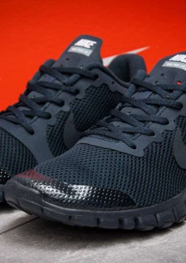 Кроссовки мужские в стиле Nike Free 3.0, темно-синий (13301),  [  42 44  ]