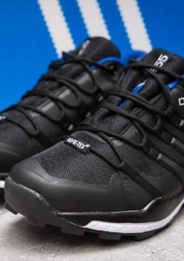 Кроссовки мужские в стиле Adidas Terrex355, черные (13832),  [  41 43  ]