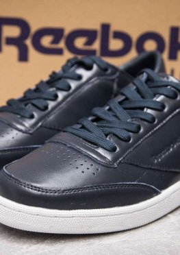 Кроссовки мужские в стиле Reebok Classic, темно-синий (13872),  [  42 43 44  ]