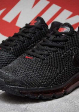 Кроссовки мужские в стиле Nike Air Max 2018, черные (14203),  [  46 (последняя пара)  ]