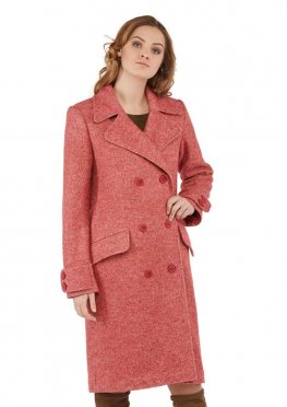 Демисезонное пальто Mila Nova ПВ-25 красный