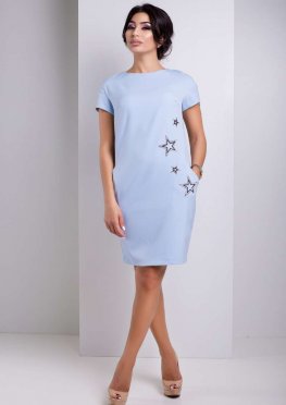 Платье "Зарина" (голубой)